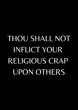 Sarcastic Religion Quote