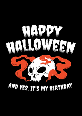 Birthday on Halloween Gift