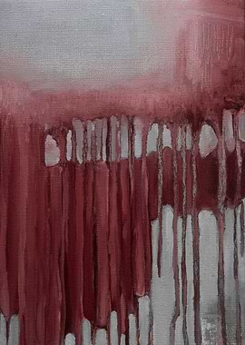 Marsala gray abstract