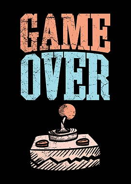 Game Over Playing Retro
