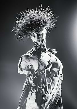 BLUE VIBRATION IN BLACK