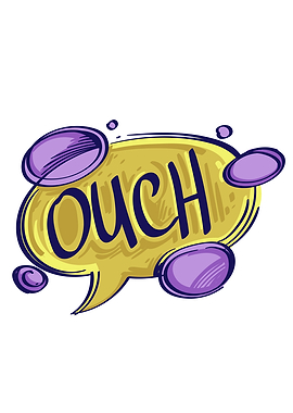 Purple Hi Speechbubble