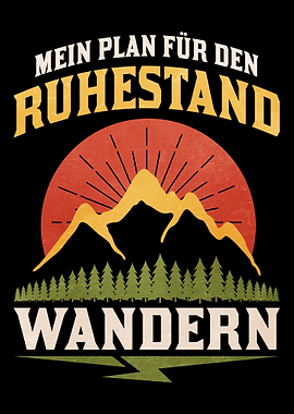 Hiking Funny Hiking Gift