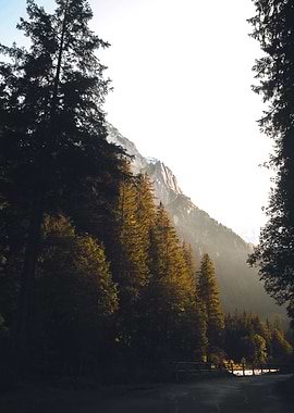 Sunset in the Swiss Alps