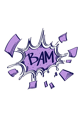 Purple BAM Sound Effect