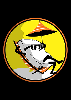 Sushi Funny Sunbathing