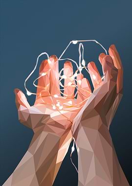 Hope Hand Lowpoly