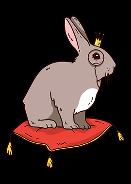 Bunny with a great present