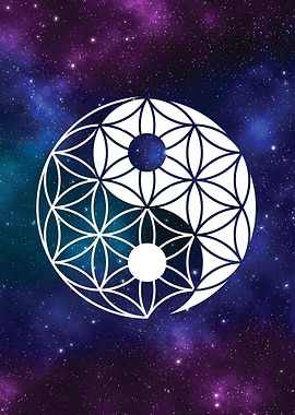 Yin Yang Flower of Life