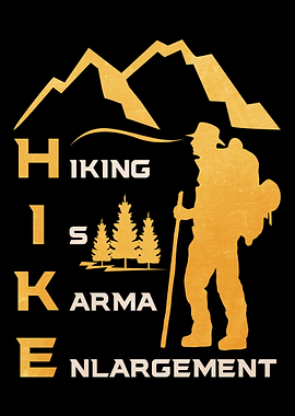 Hiking Funny Hiking Gift