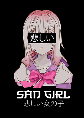 Anime Clothing Sad Girl