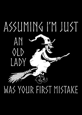 Assume Old Lady Witch