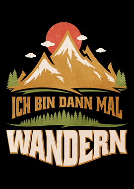 Hiking Funny Hiking Gift