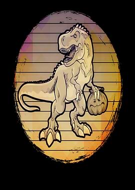 Halloween Dinosaur t rex