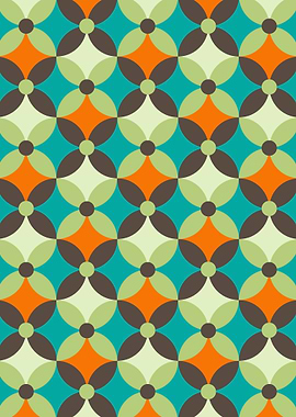 Retro Abstract Geometric