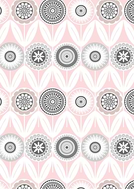 Modern Flowers Pattern