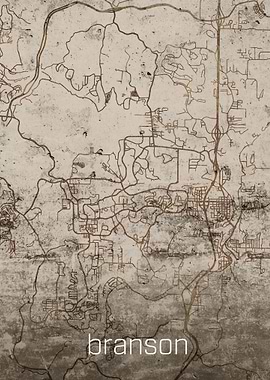 Branson Rusty City Street