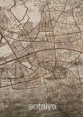 Antalya Rusty City Street