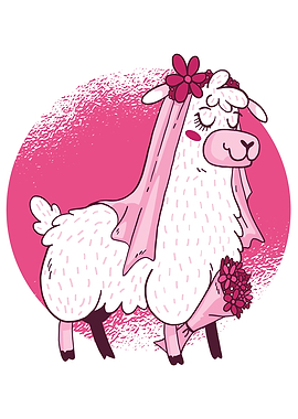 Llama Gift Alpaca Wedding