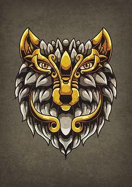 Ornamental Wolf