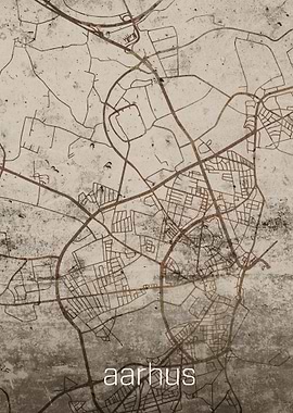 Aarhus Rusty City Street