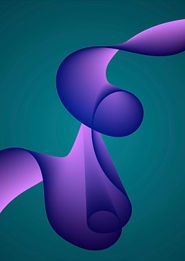 Purple Abstract Tornado