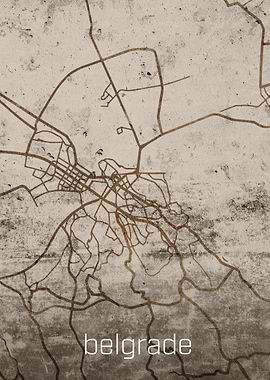 Belgrade Rusty City Street