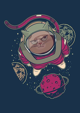 Astronaut Cat