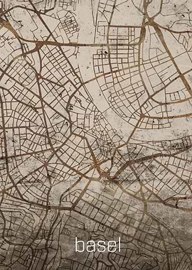 Basel Rustic City Street