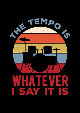 Funny Drummer Tempo