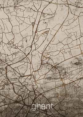 Ghent Rustic City Street