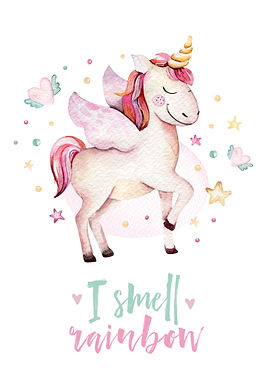 Unicorn I smell rainbow