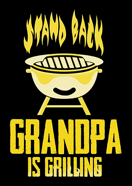 Grandpa Grilling Griller