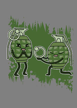 Bomb Wedding Proposal