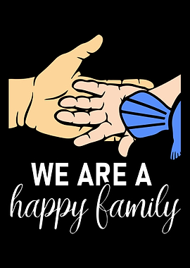 We are a happy family Fish