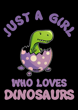 Just A Girl Who Love Dinos