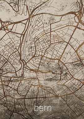 Bern Rustic City Street