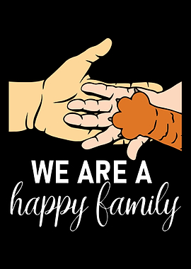 We are a happy family Cat