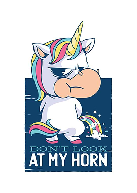Funny grumpy Unicorn Gift