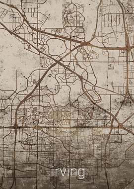 Irving Rusty City Street