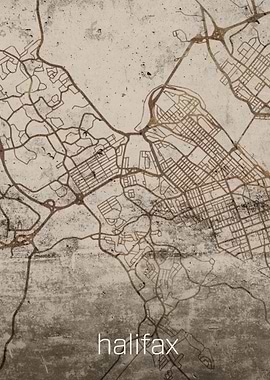 Halifax Rustic City Street