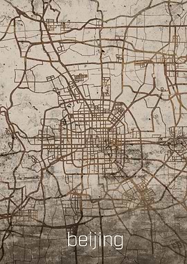 Beijing Rustic City Street