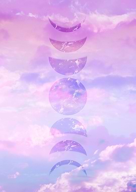 Pastel Clouds Moon Pases 3
