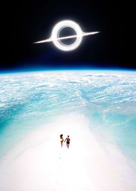 Space Lovers Earth Beach