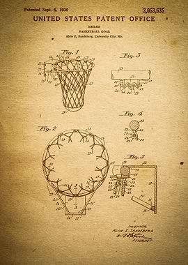 Basketball Hoop Patent