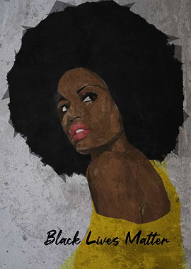 BLACK LIVES MATTER Stone