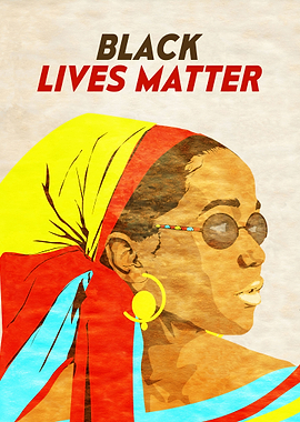 BLACK LIVES MATTER Water