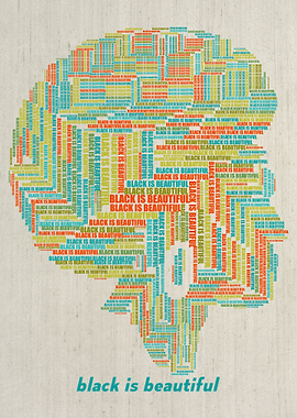 BLACK IS BEAUTIFUL Vintage