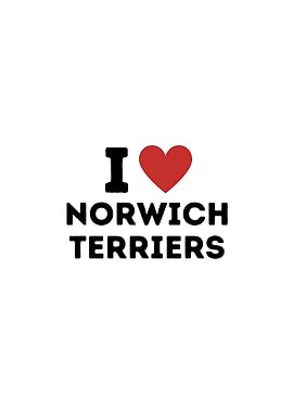 I Love Norwich Terriers