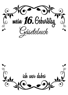 Mein 16 Geburtstag